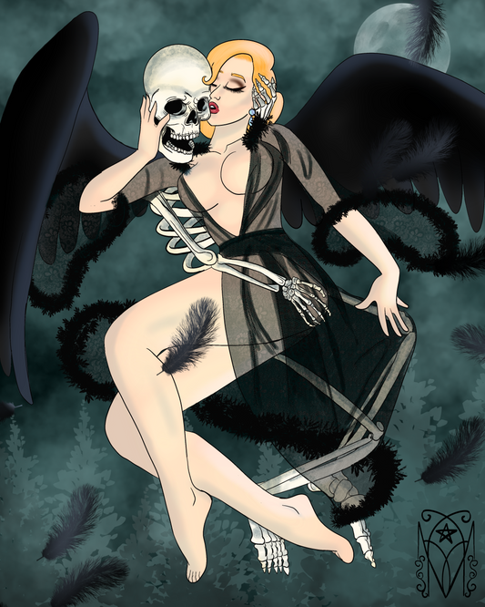 Death and the Maiden print