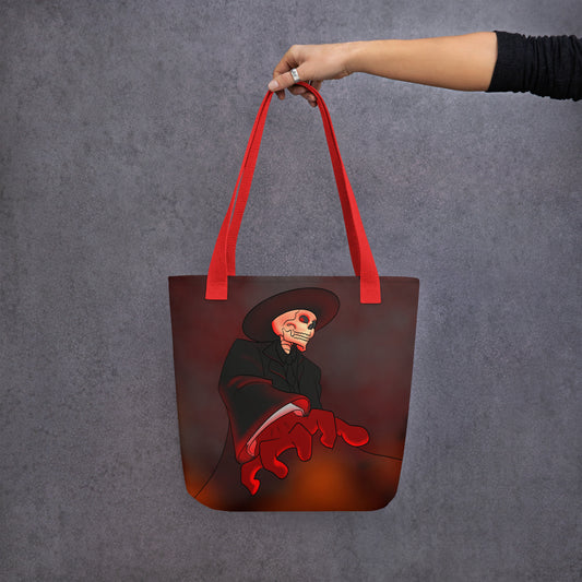 Red Right Hand tote bag